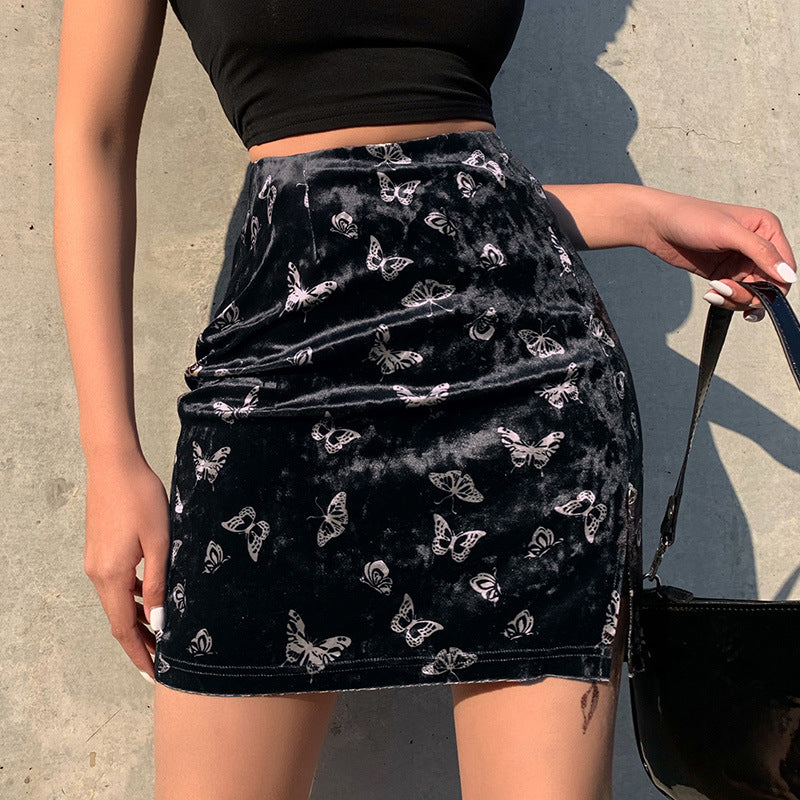 Printed Buttock Skirt Printed Buttock Skirt